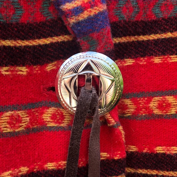 SOLD! Vintage Southwestern Santa Fe Stripe Blazer - Picture 5 of 5